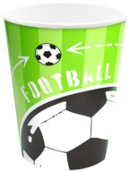 FUTBALOVÉ PAPIEROVÉ POHÁRKY - 6 KS - 9906