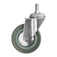 OTOČNÉ KOLESO GUMOVÉ KOLESÁ OTOČNÉ KOLESO 50MM 25KG SHANK M10