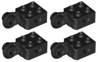 LEGO TECHNIC kocka 2x2 spoj čierna 4 ks 48171 48454