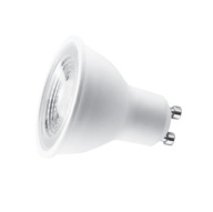 LED žiarovka GU10, neutrálna biela, 7W, dom, terasa, predsieň