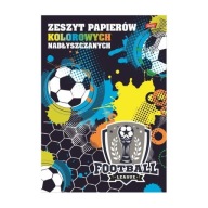 Zápisník z lesklých farebných papierov A4/10K