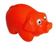 Prasiatko plastové prasiatko 18cm mejpol