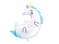 Balónik UNICORN s jednorožcom pre hélium, 1.-9.narodeniny