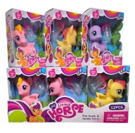 Krásny Pony Horse v sete s fľašou 16245