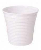 Opätovne použiteľný degustačný pohárik 80 ml BIELY, 100 ks.
