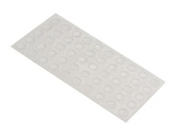 NÁRAZNÍKY SAMOLEPIACE SILIKÓNOVÉ 8x1,5mm 50ks