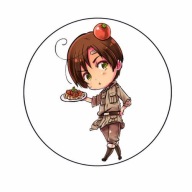 Anime Hetalia južné Taliansko špendlík 58 mm