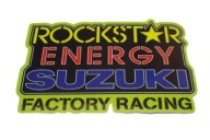 NÁLEPKA SUZUKI ROCKSTAR ENERGY NÁLEPKA 6,5 x 4,5 cm