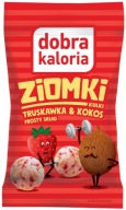 Ziomki BALLS JAHODA a KOKOS Dobra Kaloria 24g ZDRAVÁ OBJÍDKA bez CUKRU