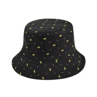 Bucket Hat Letný rybársky klobúk, čierny dolár