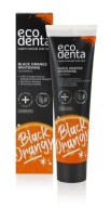 ECODENTA bieliaca BLACK pasta Oranžová