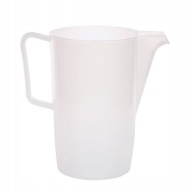 PLASTOVÝ džbán 2 LITRE NA VODU NA BEZFAREBNÚ ŠŤAVU