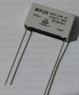 Miflex WXPC-224K X2 275V fóliový kondenzátor - 5 kusov