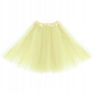 SUKŇA TUTU limetková tanečnica baletný kostým tylový kostým 40 cm maškarné šaty