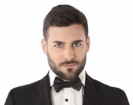 PÁNSKY MATERIÁL HLADKÝ PÁNSKY MOTÝĽ ČIERNY