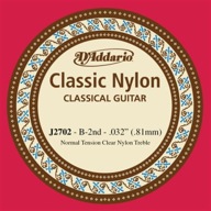 D'Addario J2702 B-2nd struna pre klasickú gitaru