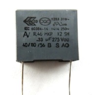 Arcotronics fólia 0,33uF 330nF 20% 275V AC 10ks