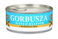 GORBUSZA vo vlastnej omáčke s olejom PETROPAT 175g