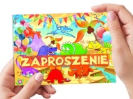 POZVÁNKA DINOSAUROV NA NARODENINY DIEŤAŤA + OBÁLKA ZDARMA