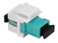 Optický konektor FIBER-OPTIC SC SIMPLEX MultiMode, typ KEYSTONE