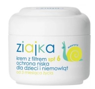 ZIAJA opaľovací krém pre deti a dojčatá SPF6 50
