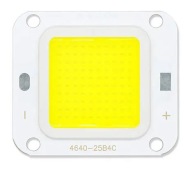LED COB 50W DC 12V -13,5V studená biela 6500K + pasta