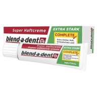 Blend-a-dent, neutrálne lepidlo na zubné protézy, 47 g