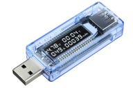 USB TESTER MERAČ NAPÄTIA AKTUÁLNEJ KAPACITY BATÉRIE VOLTMETER AMPÉR