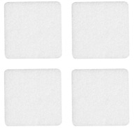 Samolepiace plstené podložky biele 40x40mm balenie 4 ks - VORSTAHL