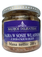 SAJRA VO VLASTNEJ OMÁČKE S OLEJOM 280 G PETROPAT