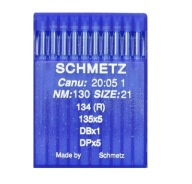Ihly Schmetz 135x5 DPx5 '130 hrubý pažbový stroj s vázaným stehom