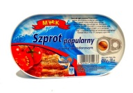 MK šprota v paradajkovej omáčke, obľúbená rybacia konzerva, 170 g