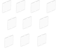 LEGO GLASS 1x2x2 TRANSPARENT 6024020 60601-10ks