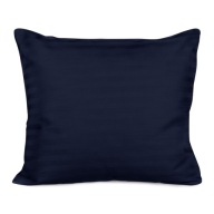 Obliečka na vankúš z bavlneného saténu CIZGILI NAVY BLUE/50x60.