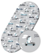 Elastická plachta na kočík gondola Moses basket, bavlna LiLo