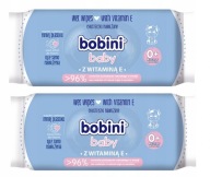 Bobini vlhčené obrúsky pre deti 2x 60 ks