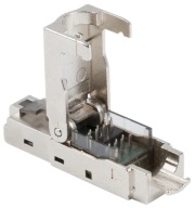 Beznástrojová RJ45 PLUG CAT.6A FTP 8p8c krútený pár