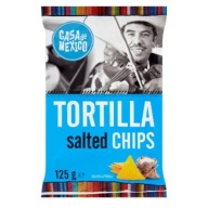 Tortilla chipsy solené 125g Casa De Mexico