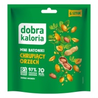 Mini chrumkavé orieškové tyčinky bez cukru, 6 ks