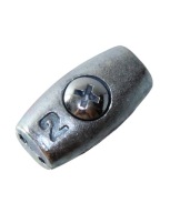 Svorka na vedro lana 2mm 10 ks