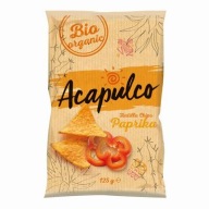ACAPULCO Nachos s príchuťou papriky (125g) - BIO