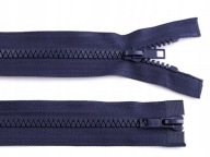 Členkový zips, 2 zipsy na mikinu 70cm / NAVY BLUE