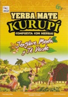 Paraguajské yerba maté Kurupi Jengibre Menta y Té Verde 0,5 kg 500 g