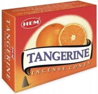 Tangerine Mandarin HEM kónické vonné tyčinky 10 ks