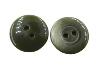 15mm Ozdobné gombíky 12 kusov farba FADE OLIV GREEN K278 15007