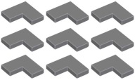 LEGO TILE 14719 ROH 2x2 tmavosivá (4g) 9 ks.