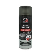 MA PROFESSIONAL akrylový lak | Matná čierna 400 ml