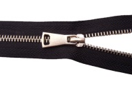 Zámok, kovový posúvač, 5 chróm, 18 cm