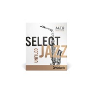 Prútik D'Addario Jazz Select pre saxofónový alt 3M Unfiled