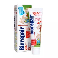 BioRepair zubná pasta pre deti 0-6 ROKOV 50 ml Jahodová príchuť